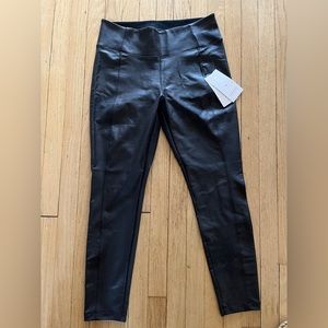 Athleta Delancey Gleam Tight, size L.